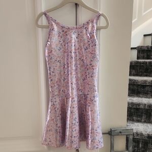 Floral Pink Kids Dress